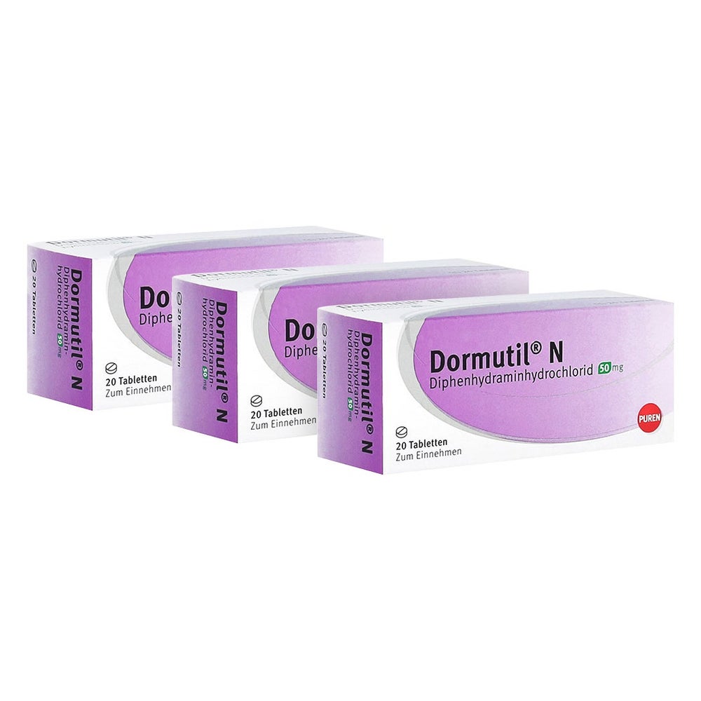 Dormutil® N Dreierpack 3X20 St