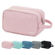 Kosmetiktasche Damen wasserdicht Kulturbeutel Organizer rosa 1 St