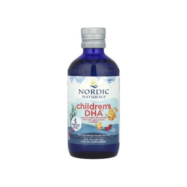 DHA für Kinder, 530 mg, Erdbeergeschmack, 237 ml Flüssigkeit 237 ml