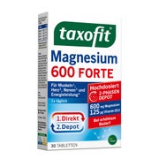 Produktabbildung: Taxofit Magnesium 600 FORTE Depot Tablet 3X30 St