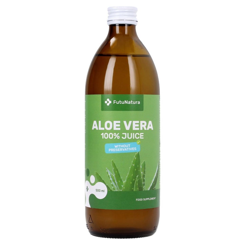 FutuNatura 100 % Aloe Vera Saft für Magen & Verdauung 500 ml