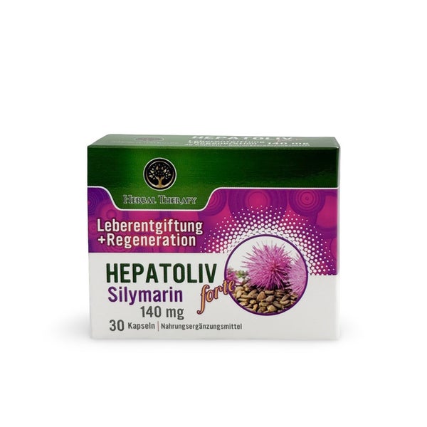 Herbal Therapy HEPATOLIV Silymarin Forte 140 mg 30 St