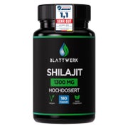 Produktabbildung: Blattwerk360 Shilajit Kapseln 1300mg hochdosiert 180 St