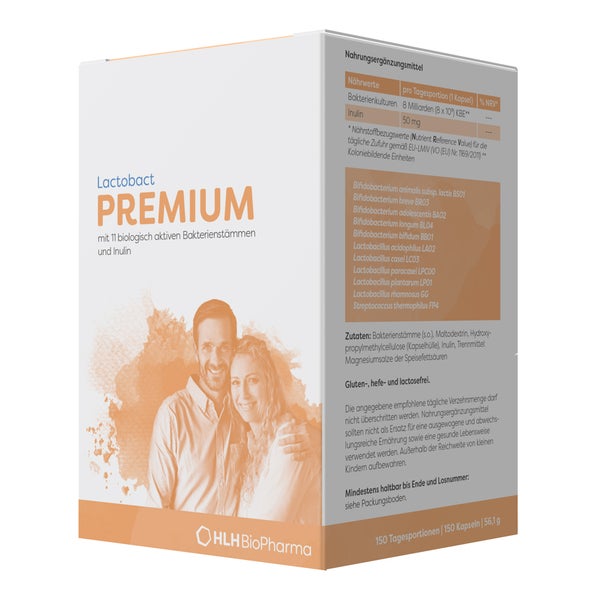 Lactobact Premium Magensaftresistente Kapseln 150 St