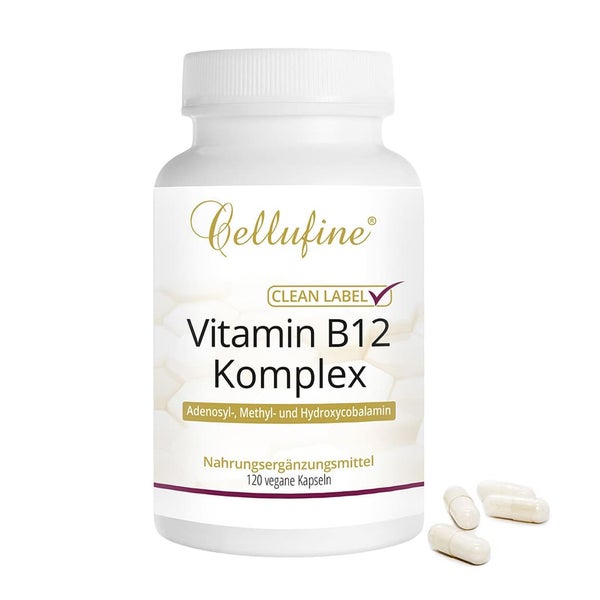 Cellufine® Vitamin-B12-Komplex - vegane Kapseln 120 St