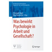 Was bewirkt Psychologie in Arbeit und Gesellschaft? 1 St