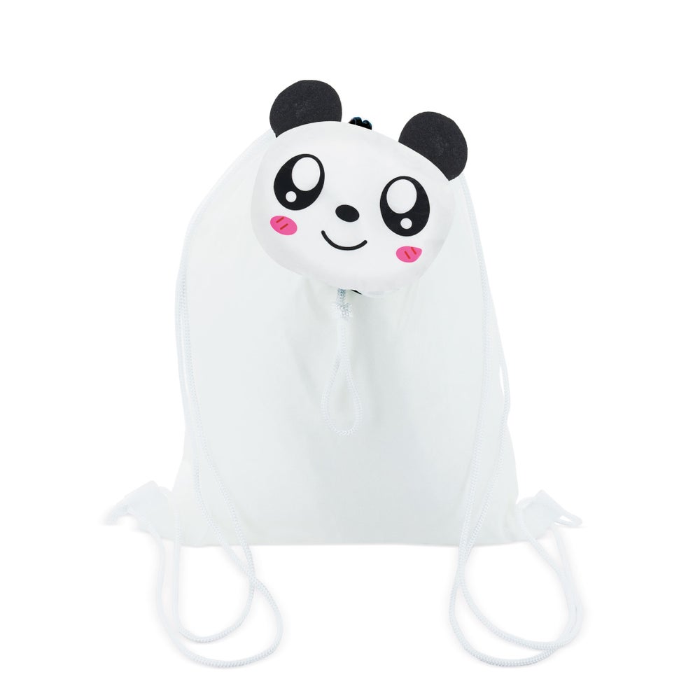 Faltbarer Rucksack (Turnbeutel) Kinder "Panda" 1 St