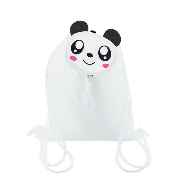 Faltbarer Rucksack (Turnbeutel) Kinder "Panda" 1 St