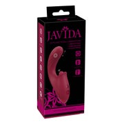 JAVIDA - Stoßvibrator mit klopfendem Klitoris-Stimulator 1 St