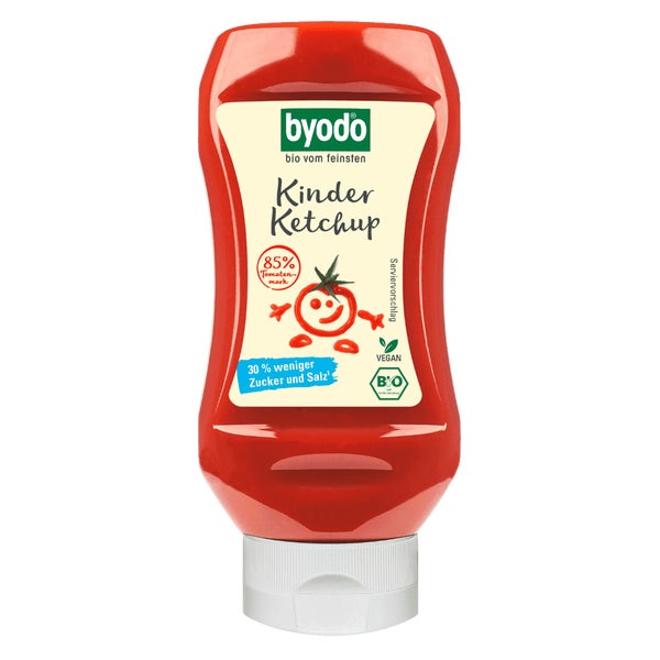 BYODO Kinder Ketchup 85% Tomatenmark 300 ml