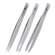 Pinzetten Set Edelstahl satin 3-teilig 1 St