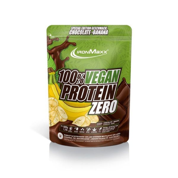 IronMaxx 100% Vegan Protein Zero Dark Chocolate