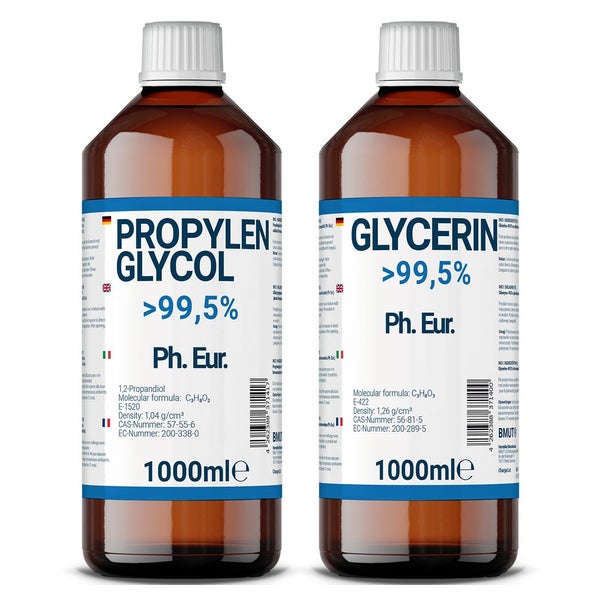 BMUT Glycerin + Propylenglycol >99,5% 2000 ml