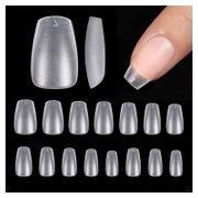 Nagelspitze Kurz Ballerina 300 Stück Soft Gel No-File 15 Grö 1 St