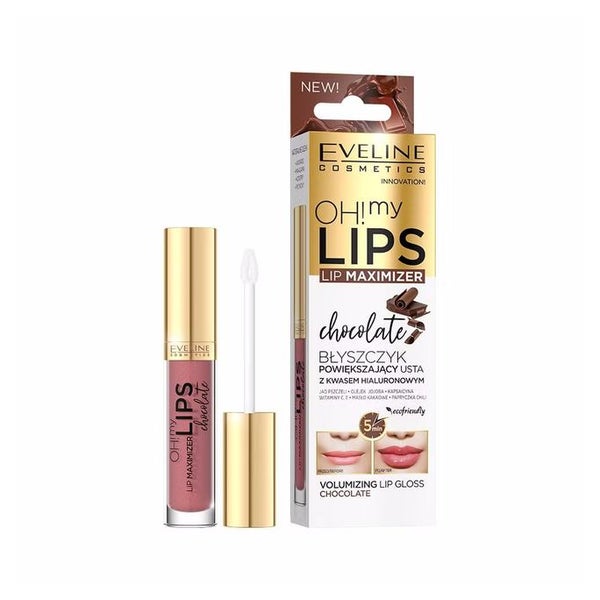 Eveline Cosmetics Oh! My Lips Volumizing Lip Gloss Chocolate 1 St