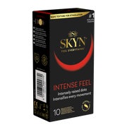 Produktabbildung: «Intense» genoppte latexfreie Kondome aus Sensoprène™ (10 Kondome) 10 St