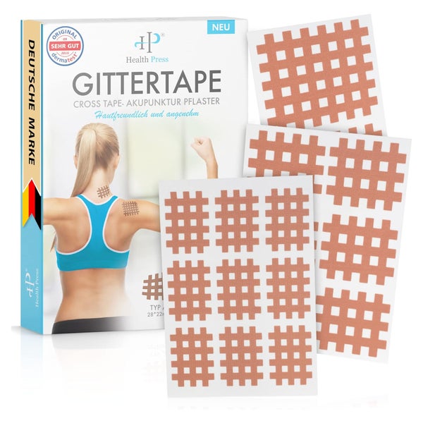Health Press® Gittertape Typ Mix Hautfarben 134 St