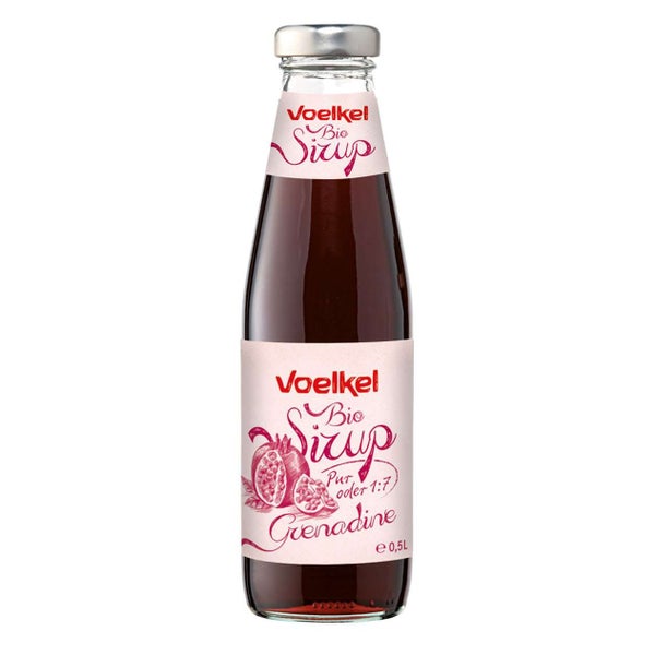 Voelkel Grenadine-Sirup, Bio 0,5 l
