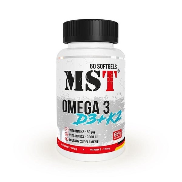 MST - Omega 3 + D3 + K2 - 60 Kapseln 60 St