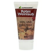 Rotes Weinlaub Bein- und Fußcreme 30 ml
