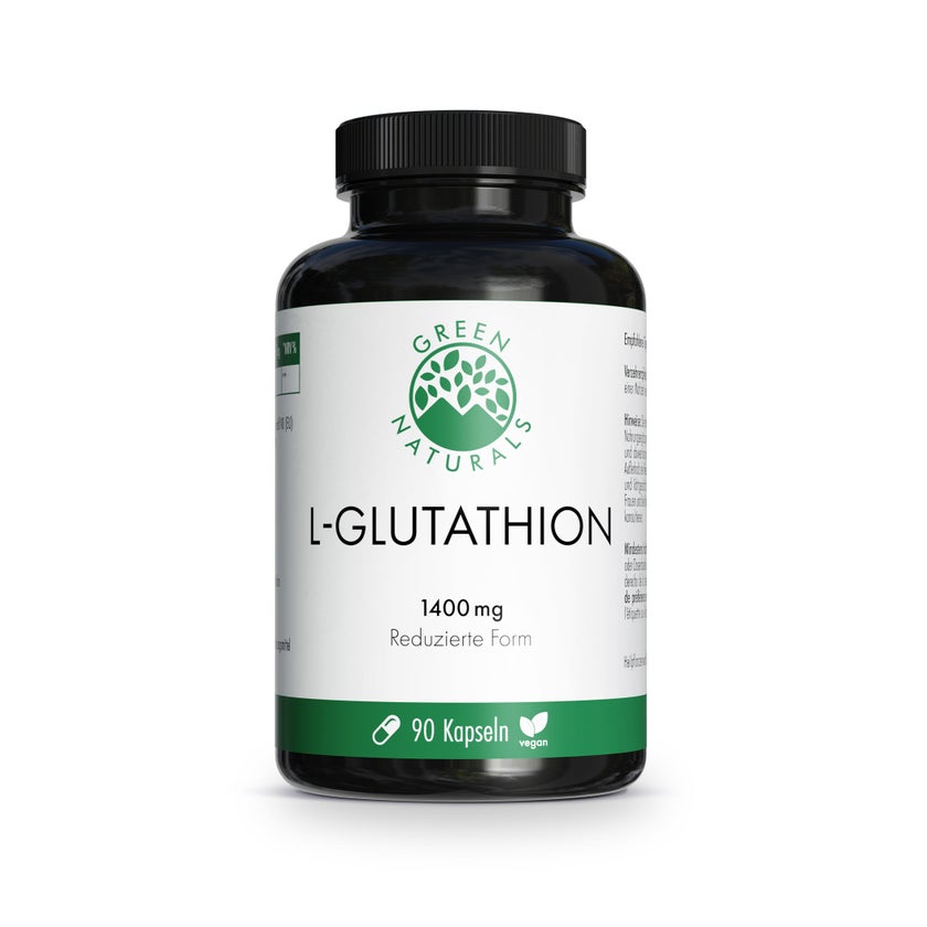 GREEN NATURALS L-Glutathion 1.400 mg vegan 90 St online kaufen