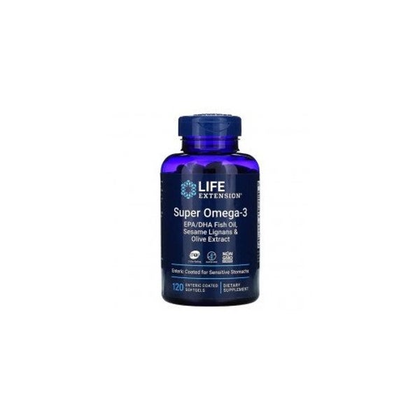 Super Omega-3 EPA/DHA mit Sesamlignanen und Olivenextrakt 120 St