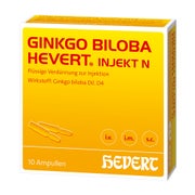 Ginkgo Biloba Hevert injekt N Ampullen 10X2 ml