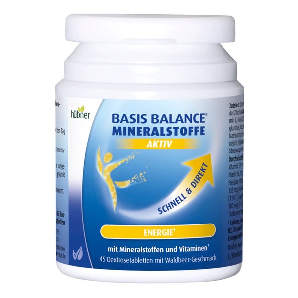 Hübner Basis Balance Aktiv Dextrosetabletten 45Tabletten