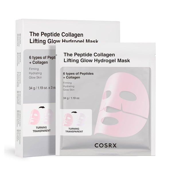 COSRX the Peptide Collagen Lifting Glow Hydrogel Mask 3 St