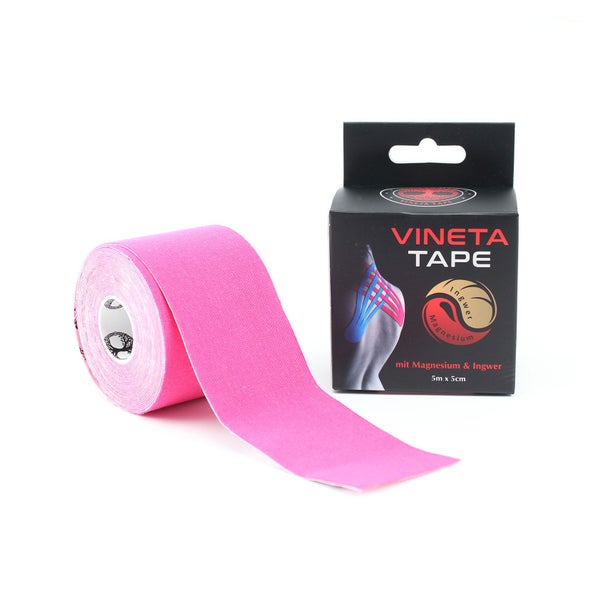 Vinetamed - Vineta Tape Magnesium-ingwer/pink 1 St