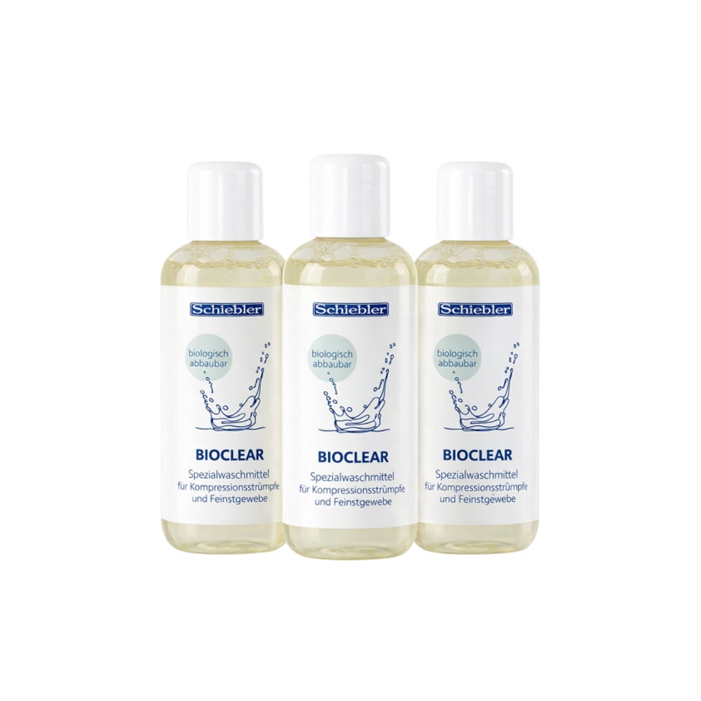 Spezialwaschmittel Kompressionsstrümpfe Bio Clear 3er Set 3 St