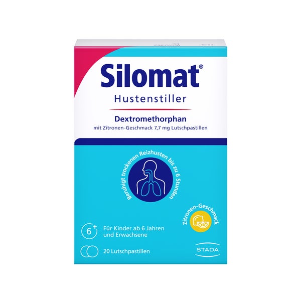 Silomat Hustenstiller Dmp Zitronen-geschmack 7.7mg 20 St