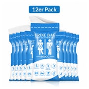 COOL-i Notfall Urinbeutel 12er 800 ml, Blau 12 St