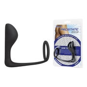 Blue Line - Penisring mit P-Spot-Plug 1 St