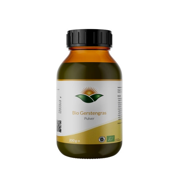Bio Gerstengras Pulver 200 g
