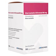 ATORVASTATIN AXiromed 80 mg Filmtabletten Dose 98 St