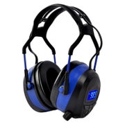 Kapselgehörschutz Bluetooth mit FM MP3 LCD 25 dB für Garten 1 St