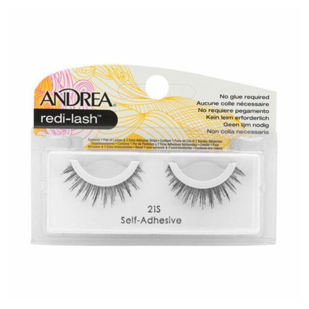 Eurostil Selbstklebend Selbstklebende volle Wimpern 21 Schwarz 1Un