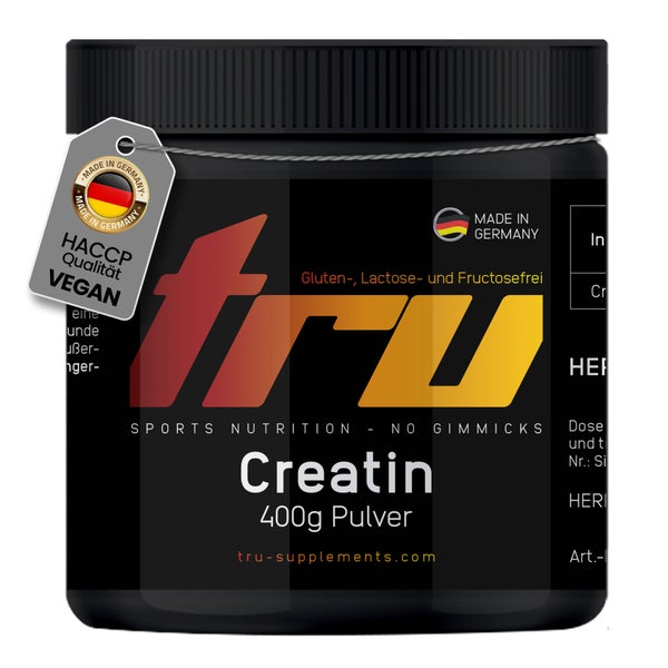 Tru Creatin Pulver 400g 0 g