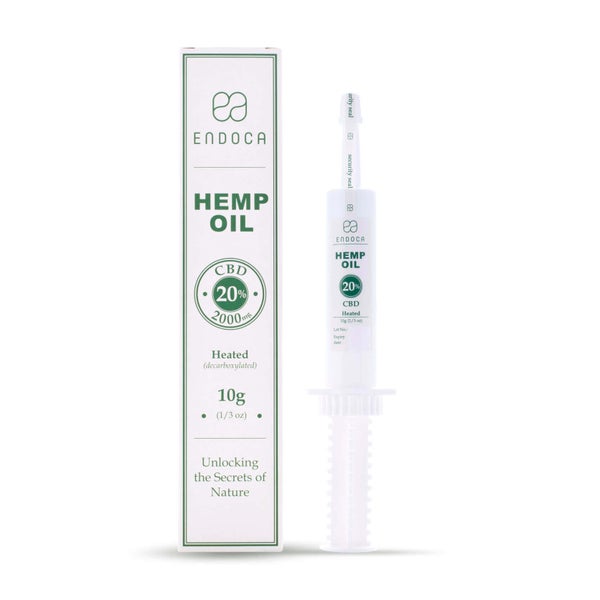 Hanföl 2000 mg CBD (Cannabidiol) (20%), 10 g Dosierspritze 10 mg