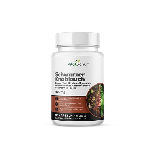 VitaSanum®- Schwarzer Knoblauch  (Allium Sativum L.) 400 mg  St