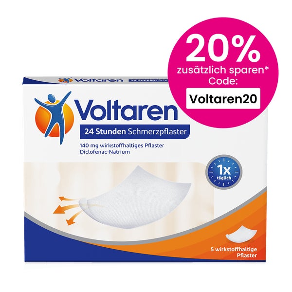 Voltaren 24 Stunden Schmerzpflaster 5 St