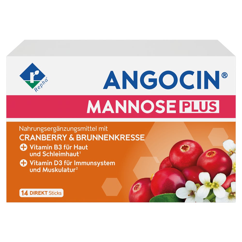 Angocin Mannose Plus Pulver Zum Einnehmen 14X3 g