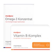 medpex Omega-3 & Vitamin B-Komplex 1 Set