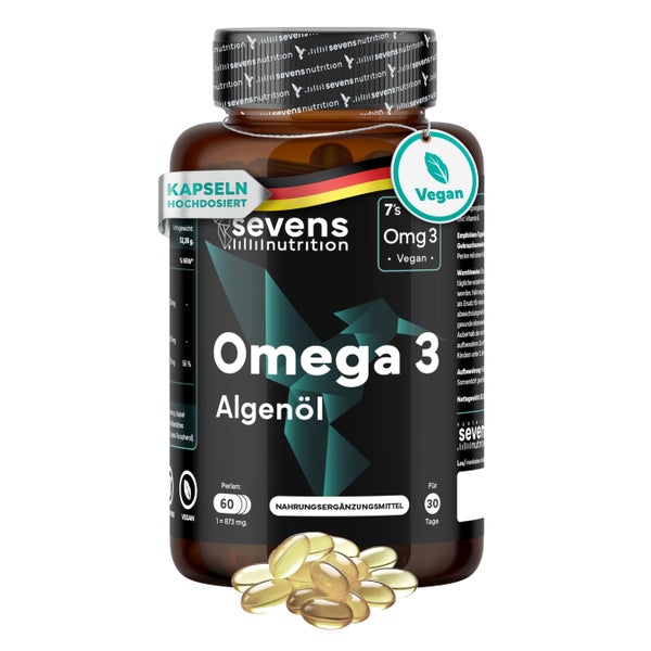 Sevens Nutrition Omega 3 Vegan 60 St