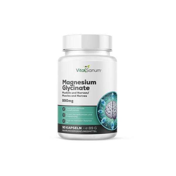 VitaSanum® Magnesium Glycinate – Sanft &amp; hoch bioverfügb  St