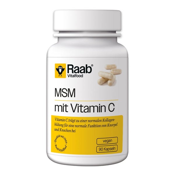 Raab MSM 90 Kapseln mit Vitamin C 90 St