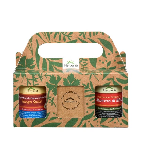 Herbaria Gewürze Geschenkset Grillen Bio