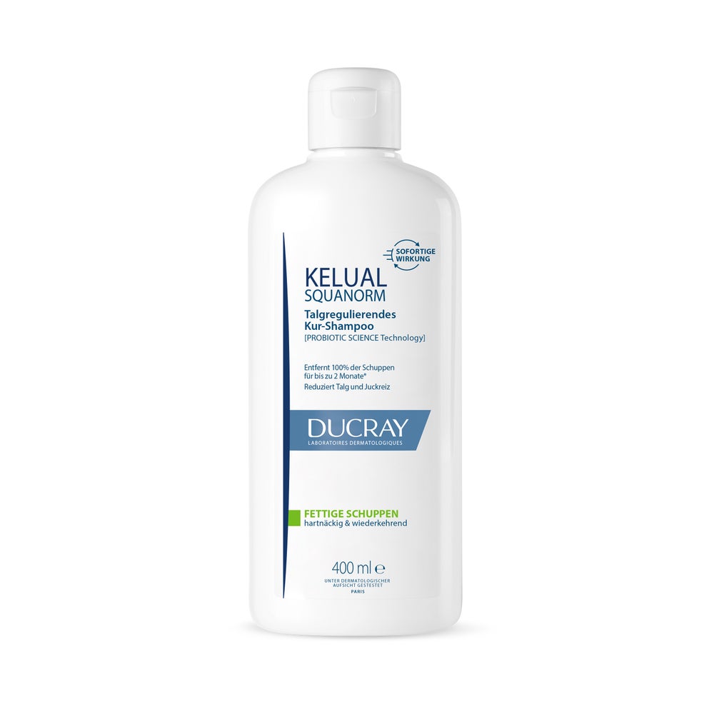 KELUAL SQUANORM Anti-Schuppen Shampoo Fettige Schuppen 400 ml