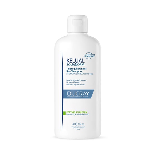 KELUAL SQUANORM Anti-Schuppen Shampoo Fettige Schuppen 400 ml